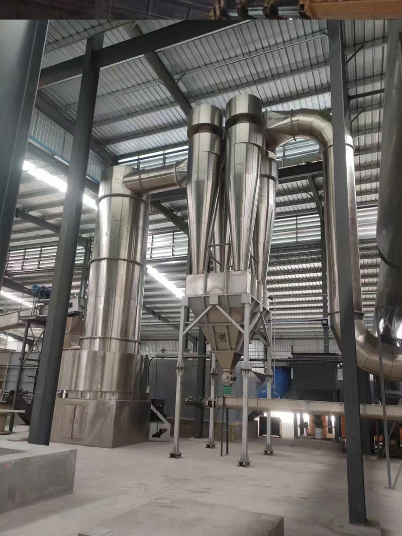 Флэш-сушилка гидроксида титана