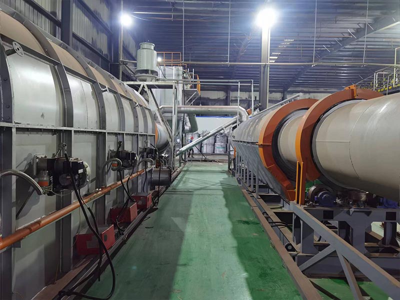 Печь для обжига диоксида титана