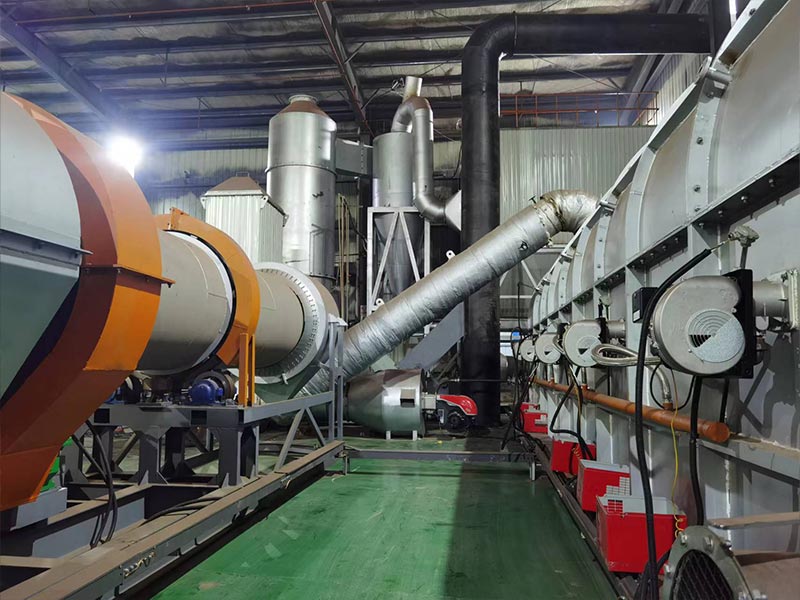 Печь для обжига диоксида титана