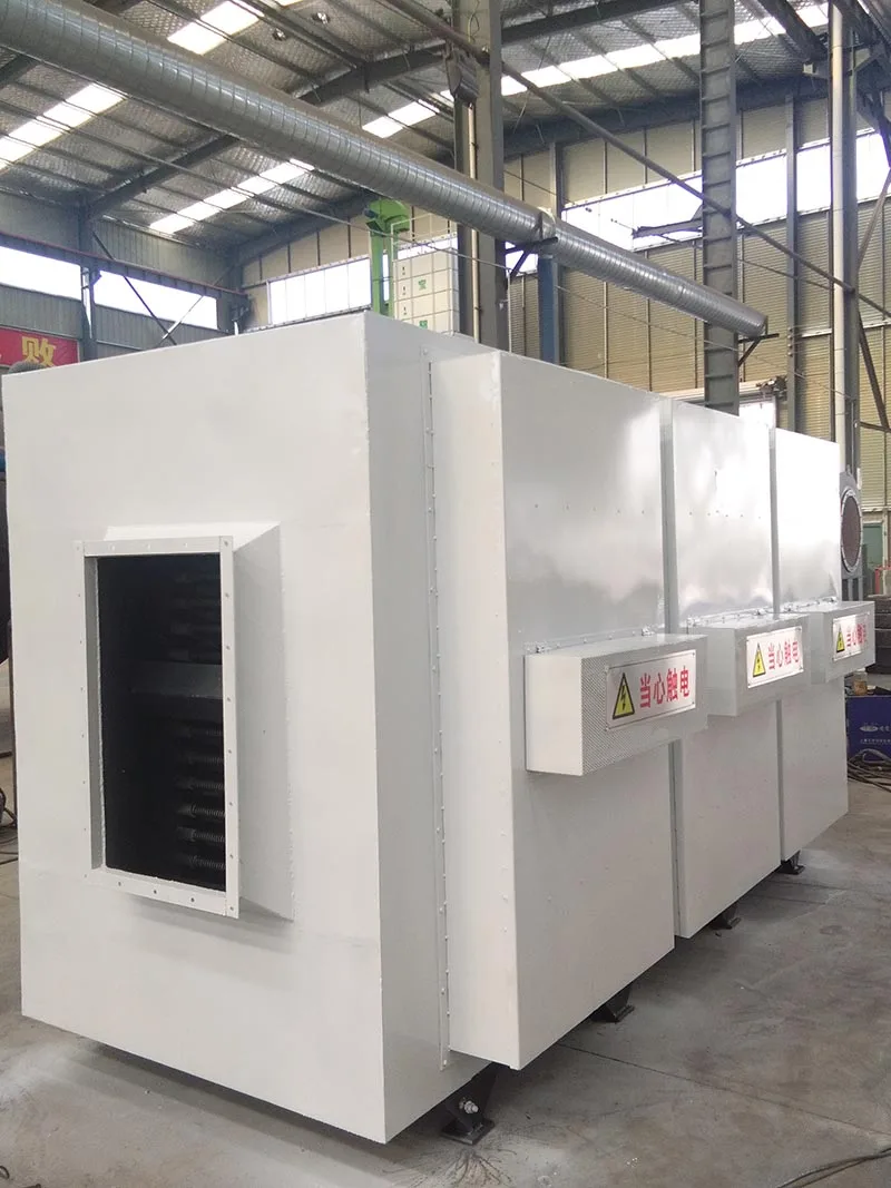 Безнапорная электрическая печь с горячим воздухом